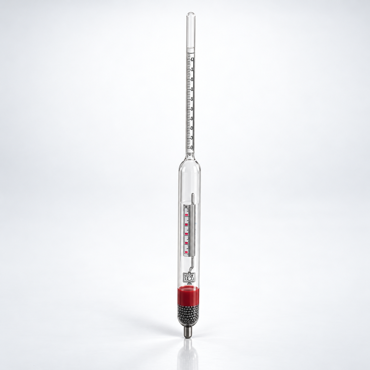 Hydrometer, Brass, Brix