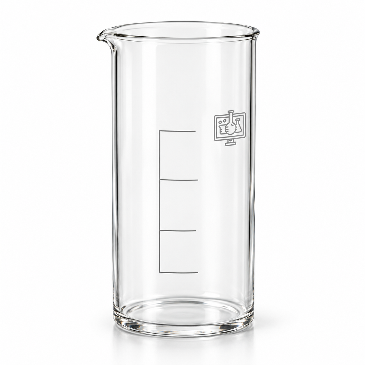 Quartz Beaker Tall Form