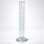 Measuring Cylinder, Hexagonal Glass Base