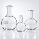 Flask, Boiling, Short Neck with Interchangeable Joint
