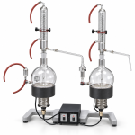 Automatic Electrically Heated All Glass Distillation Apparatus